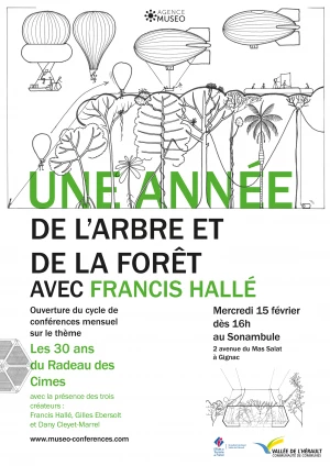 Affiche 30 ans du Radeau des cimes 