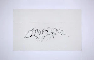 Affiche Le Japon s'invite en terre cévenole : Exposition de Sumi-e "L'empreinte d'un jour" de Joëlle Buisson