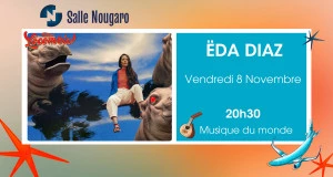 Affiche Festival Locombia : Ëda Diaz à la Salle Nougaro