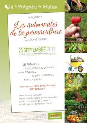 Affiche Les automnales de la Permaculture
