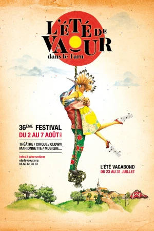 Affiche 36ème Festival L'été de Vaour