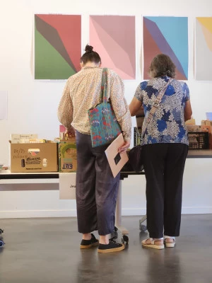 Affiche Grande braderie de livres d'art