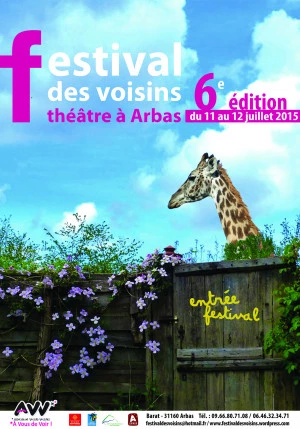 Affiche Festival des Voisins : une édition joyeuse et de combat !