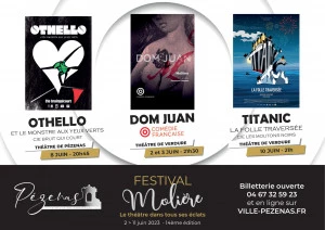 Affiche 14ème Festival Molière, le Théâtre dans tous ses éclats