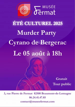 Affiche Murder Party : Cyrano de Bergerac