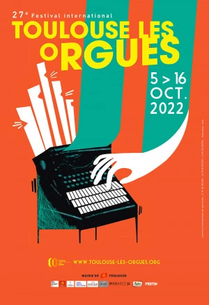 Affiche 27° Festival International de Toulouse les Orgues 