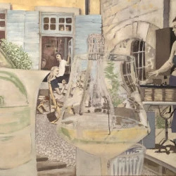 Reflet 1 - Acrylique sur toile 130*102 2024