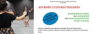 Affiche Journée cultures tsiganes 