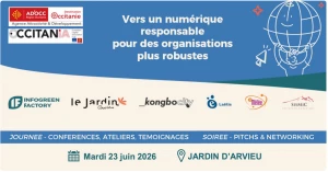 Affiche Vers un numérique responsable pour des organisations plus robustes