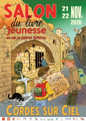Affiche Salon du livre jeunesse et de la petite édition 