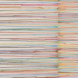 Coulures 2 - Aquarelle 113cm x 130cm - Pierre Lardeau 