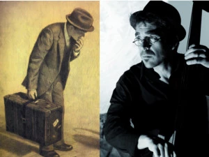 Affiche BD Concert "Là où vont nos pères"