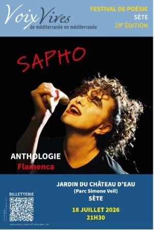 Affiche SAPHO Anthologie Flamenca