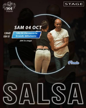 Affiche Stage découverte SALSA
