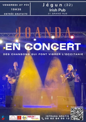 Affiche JOANDA (concert version acoustique)