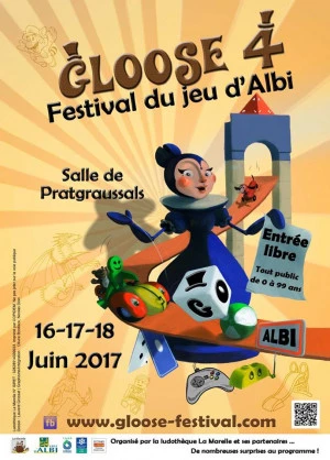 Affiche Festival du Jeu d'Albi