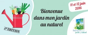 Affiche Bienvenue dans mon Jardin Naturel
