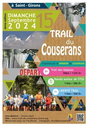 Affiche Trail du Couserans