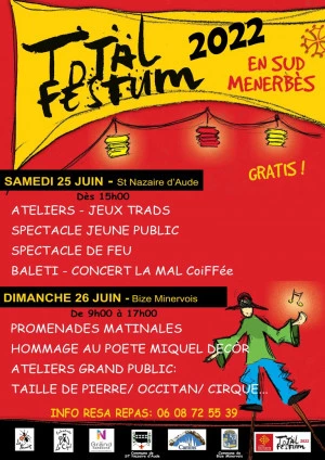 Affiche Total Festum 2022