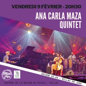 Affiche Ana Carla Maza Quintet