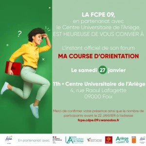 Affiche Ma course d'Orientation
