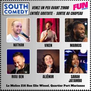 Affiche Soirée stand-up au Mélice 