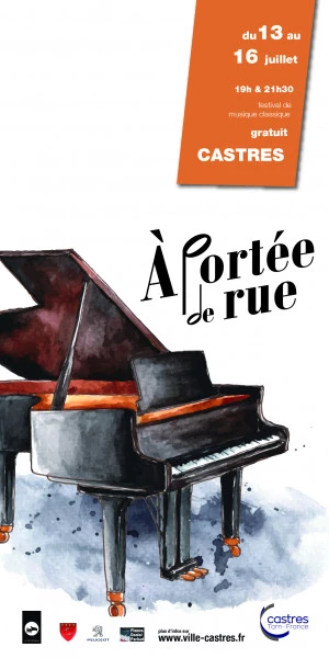 Affiche Festival À Portée de rue 