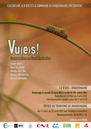 Affiche Vu(e)s ! Faune et flore en Gard rhodanien