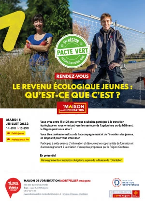 Affiche Le Revenu Ecologique Jeunes