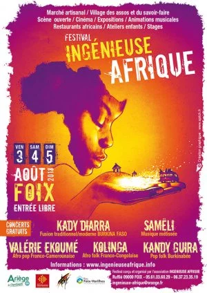 Affiche Festival Ingénieuse Afrique