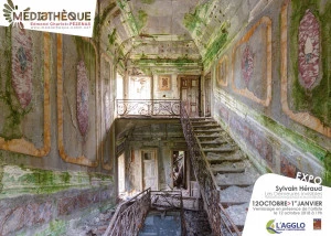 Affiche Sylvain Héraud / Les demeures invisibles