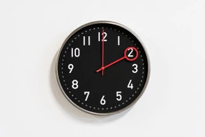 Affiche Matthieu Saladin "Temps partiels II. Flextime"