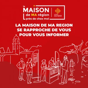 Affiche La Maison de MA Région Carcassonne arrive près de chez vous… à Bram et à Belpech