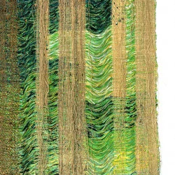 Foret - Art textile - Tissage - Chanvre, laine, lurex, coton…. - Pierre Alventosa 