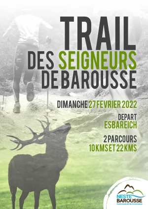 Affiche Trail des Seigneurs de Barousse
