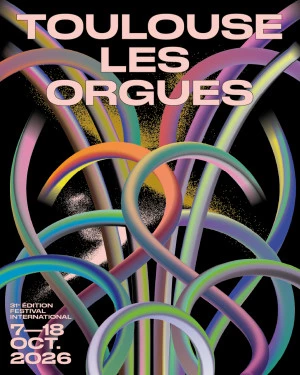 Affiche 31ème Festival international Toulouse les Orgues
