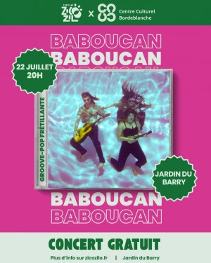 Affiche Baboucan & the Fine Asses