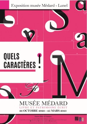 Affiche Quels caractères !