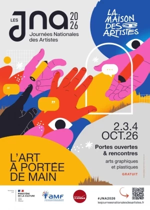 Affiche Journées nationales des artistes