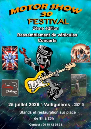 Affiche Motor show festival 30