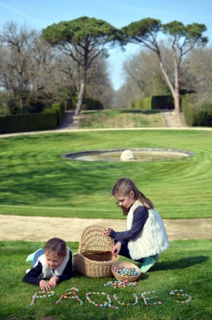 Affiche Pâques : la plus grande chasse aux oeufs au château de Merville (31)