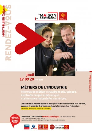 Affiche Métiers de l'Industrie