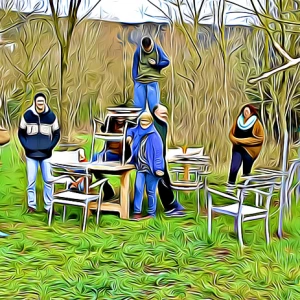 Affiche Stage - Peut-on fonctionner sans chef·fe·s ?