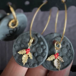 Porcelaine - Bijoux en porcelaine, pièces uniques.