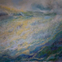 Cadaques - 210/190 cm - Scintillement de lumière - Gabriella Moussette 