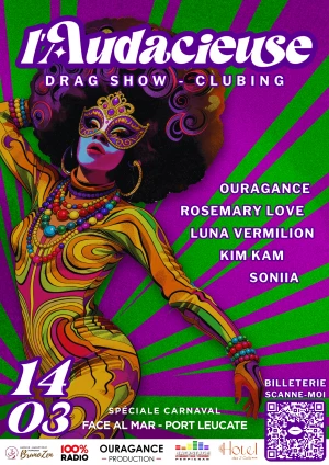 Affiche L'Audacieuse - Spéciale Carnaval