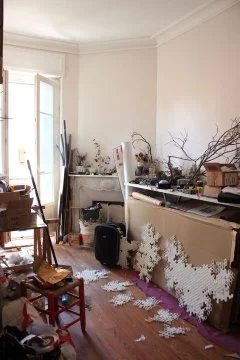 Atelier de l'artiste Claire Sauvaget - claire sauvaget
