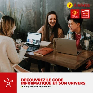 Affiche Découvrez le code informatique et son univers