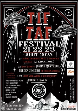 Affiche Tif Taf Festival 2025