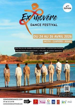 Affiche EX MOVERE DANCE FESTIVAL 2026